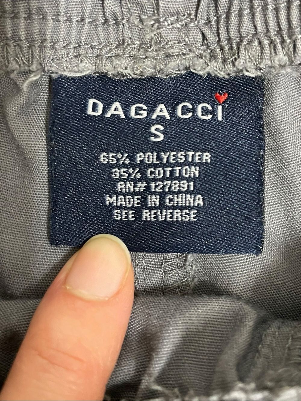 Dagacci Steel Grey Medical Scrub Cargo Pants Size S - Picture 3 of 5